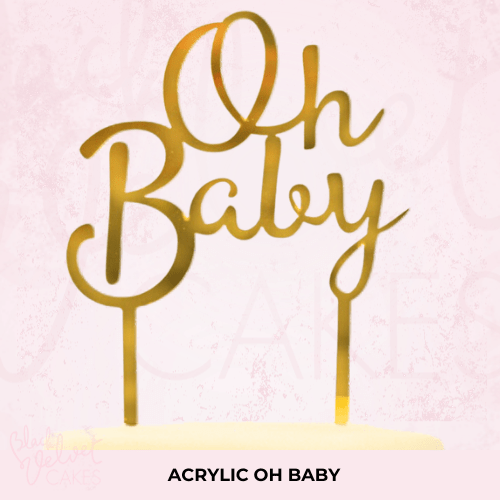 Cake Toppers-Black Velvet Sydney