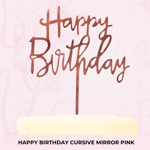 Cake Toppers-Black Velvet Sydney