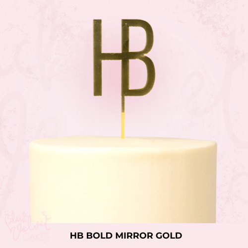 Cake Toppers-Black Velvet Sydney