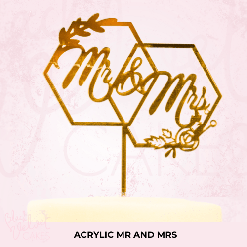 Cake Toppers-Black Velvet Sydney