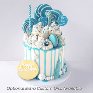 Blue Cake Pops exclusive at Cake Ballerina