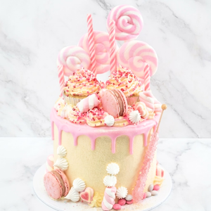 California Girl Drip Lollipop Cake Sydney