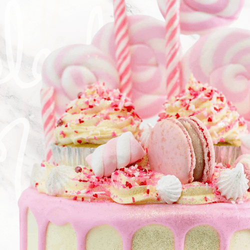 California Girl Drip Lollipop Cake-BVSydney