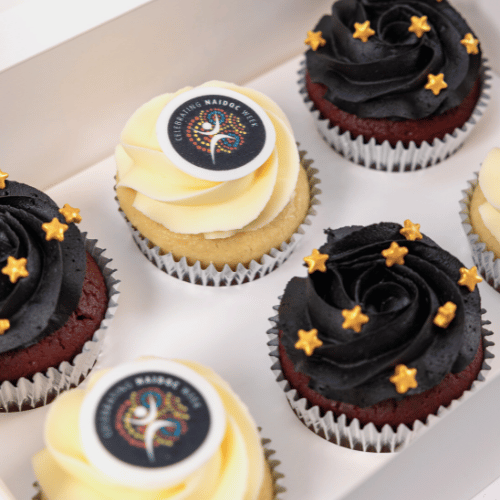 NAIDOC Week Cupcakes with Sydneywide Cupcake Delivery