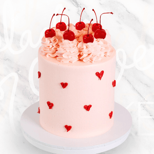 Cherries and Hearts Cake-BVSydney