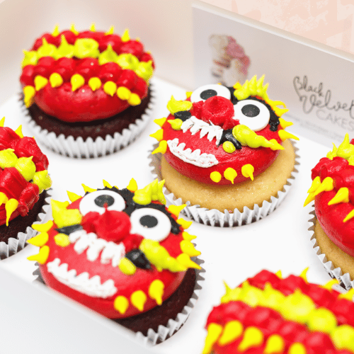 Chinese New Year Dragon Cupcakes Sydney