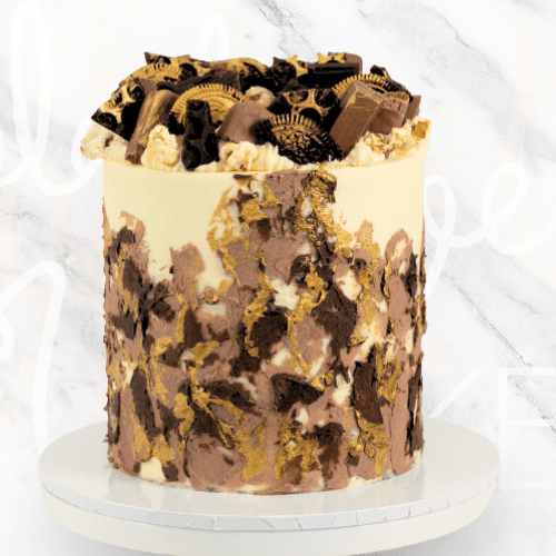 Chocoholic Painted Cake-BVSydney