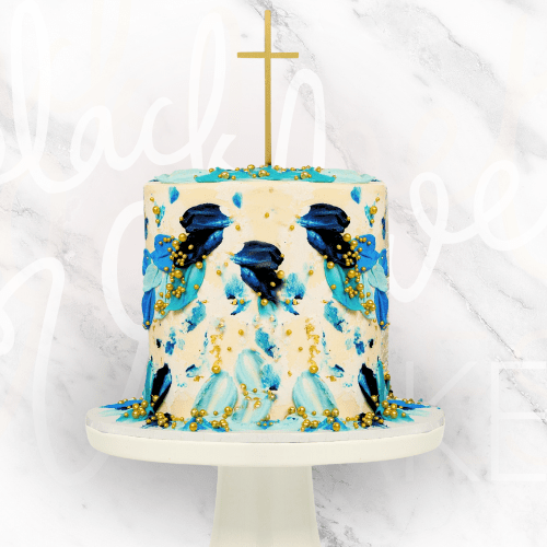 Christening Cross Cake-BVSydney