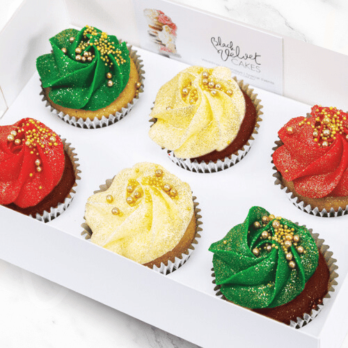 Christmas Designer Cupcakes (6)-BVSydneyCupcakes