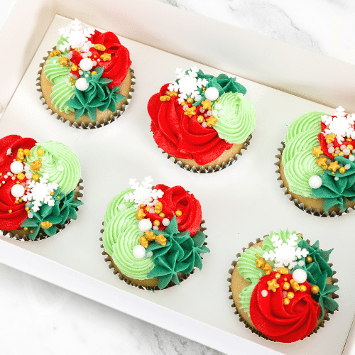 Christmas Magic Cupcakes (6)-BVSydneyCupcakes