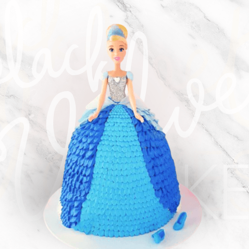 Cinderella Doll Cake