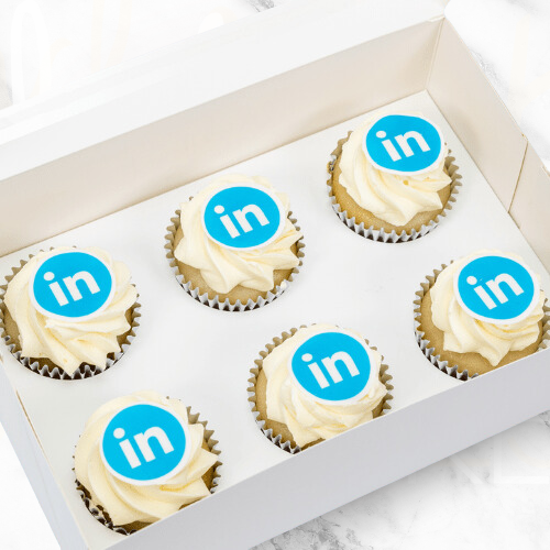 Corporate Logo Cupcakes (12) Sydney