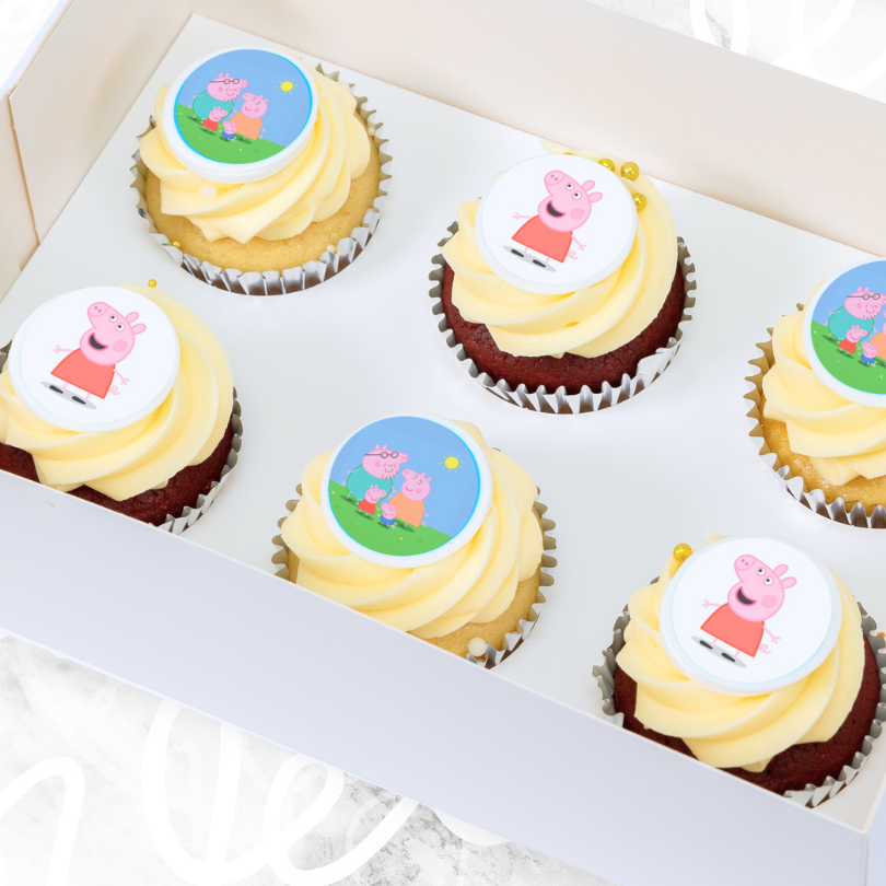 Corporate Logo Cupcakes (12) Sydney