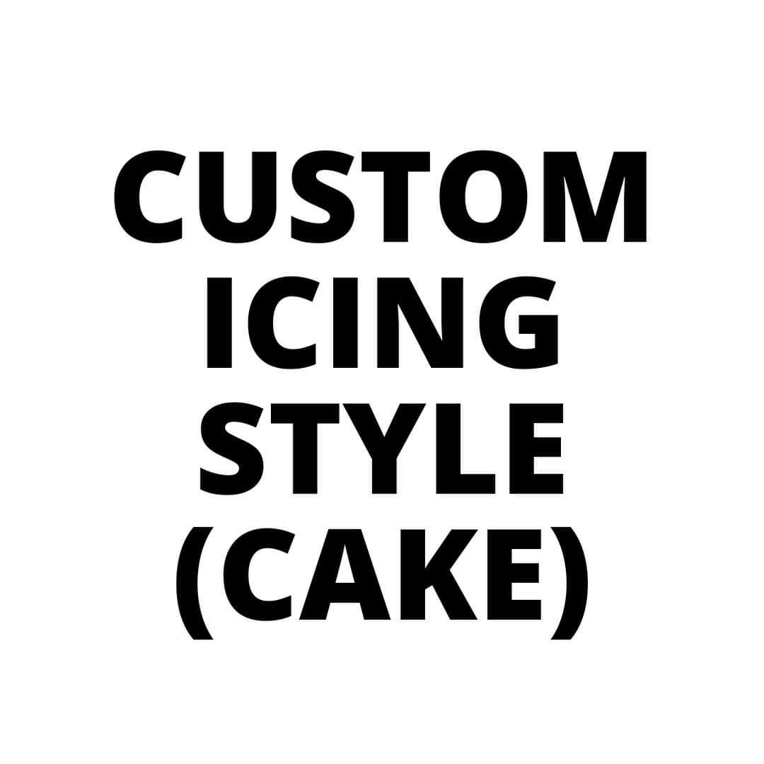 Custom Icing Style (CAKE)-Black Velvet Sydney