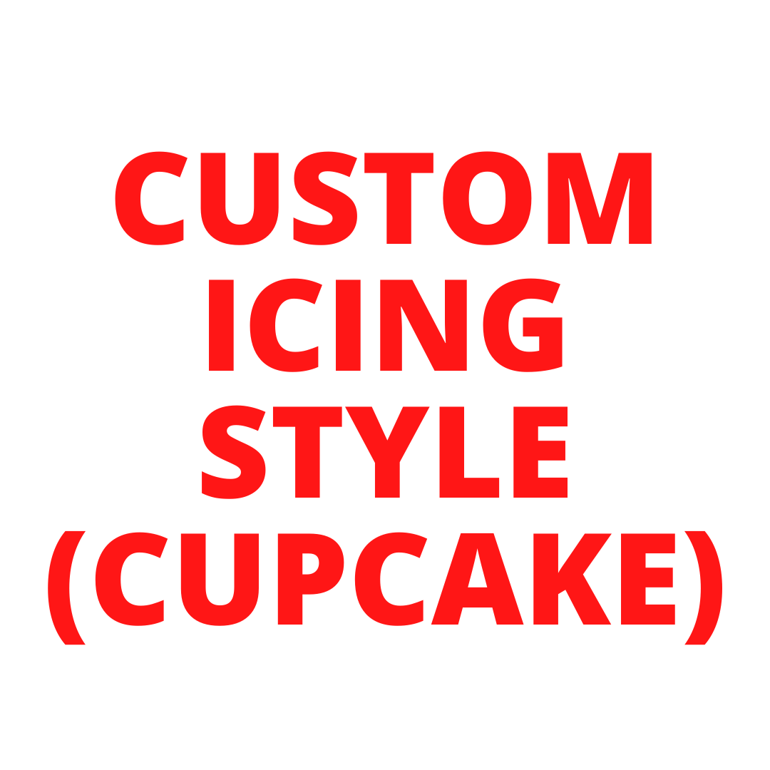 Custom Icing Style (CUPCAKE) Sydney