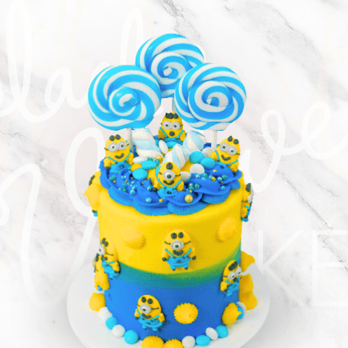 Despicable Me Minion Cake-BVSydney