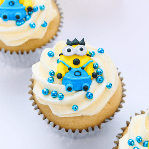 Despicable Me Minion Cupcakes (6)-BVSydneyCupcakes