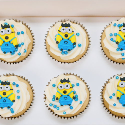 Despicable Me Minion Cupcakes (6)-BVSydneyCupcakes