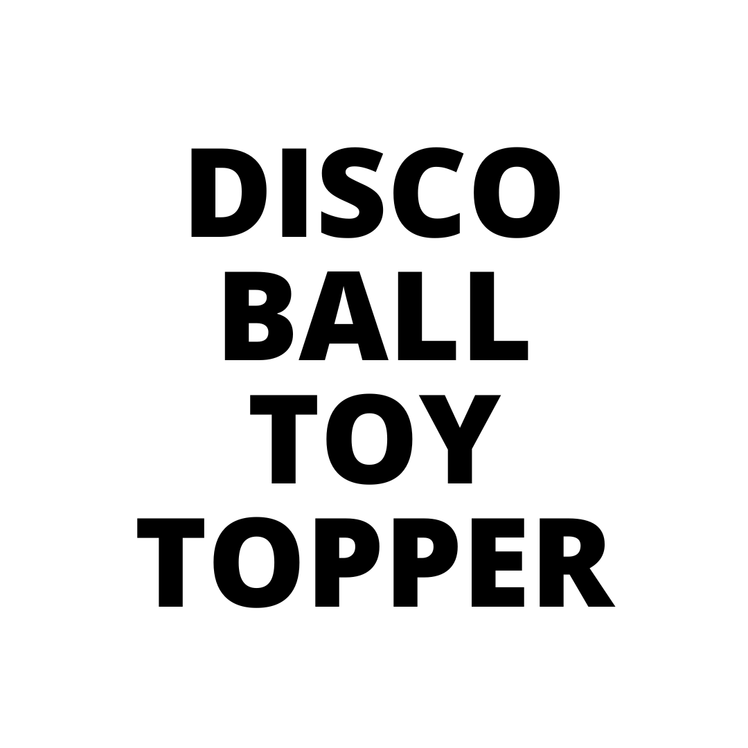 Disco Ball Toy Topper Sydney