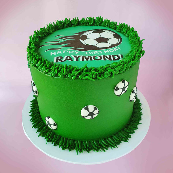 AL NASSR Soccer Badge Buttercream Boy Birthday Cake