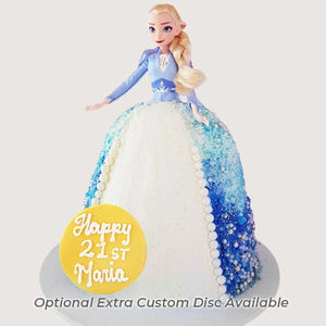 Frozen Elsa Doll Cake Sydney