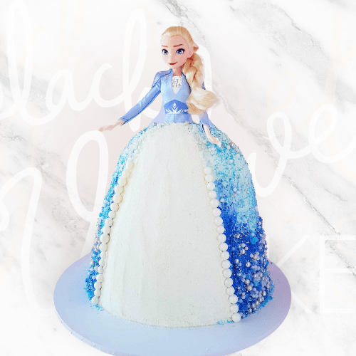 Frozen Elsa Doll Cake Sydney