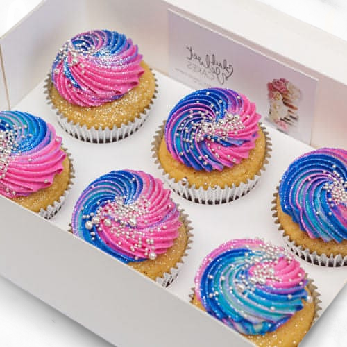 Gender Reveal Cupcakes (6) Sydney