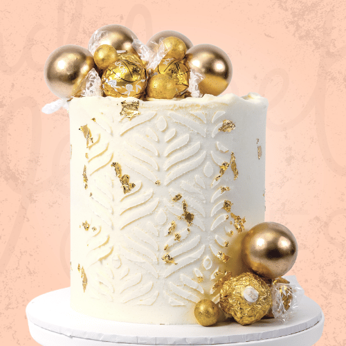 Golden Celebration Cake Sydney