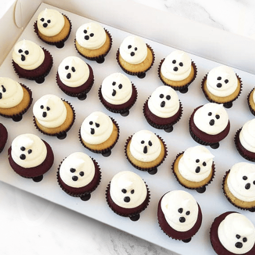 Halloween Ghost Mini Cupcakes (24)-BVSydneyCupcakes