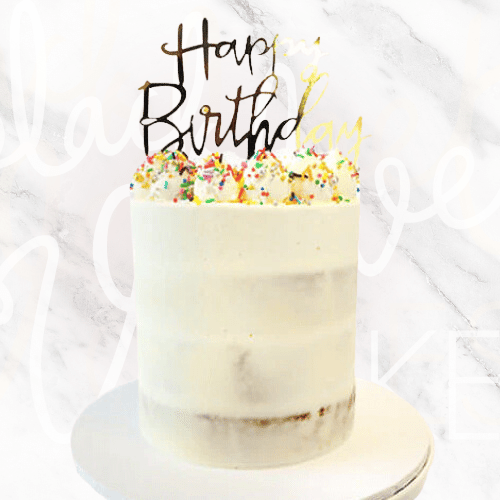 Happy Birthday Sprinkles Cake-BVSydney