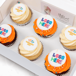 Harmony Day Logo Cupcakes (6) Sydney