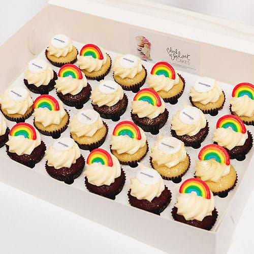 IDAHOBIT Mini Cupcakes (24) Sydney