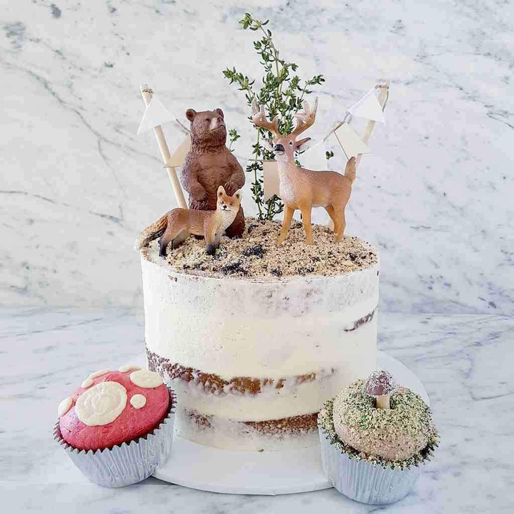 Woodland Animals Cake