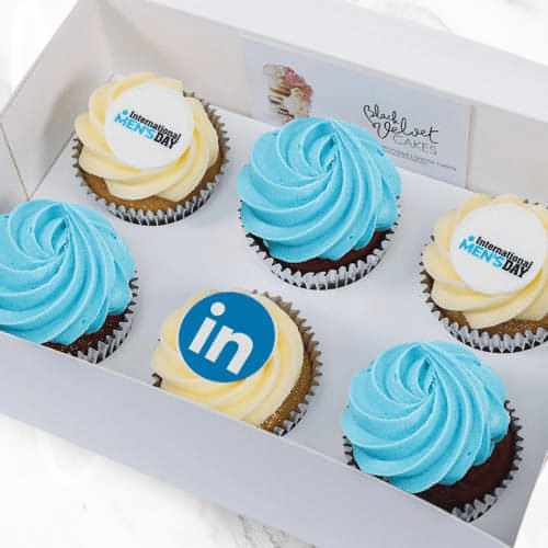 International Men's Day Corporate Logo Designer Cupcakes (6) Sydney