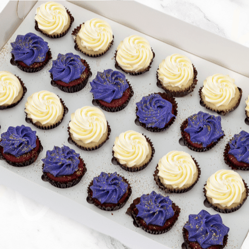 International Women's Day Power Mini Cupcakes (24)-BVSydneyCupcakes