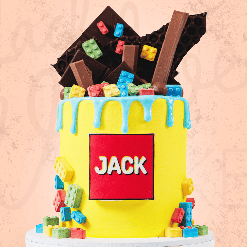 Boys lego cake & cupcakes | Angela's Whimsical Cakes | Flickr