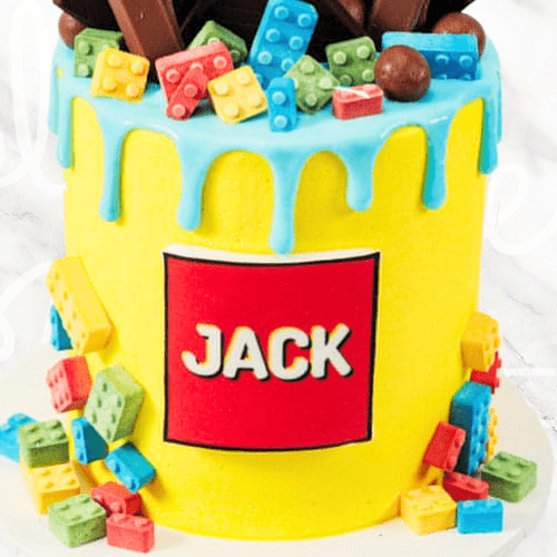 Simple Lego Brick Lego Cake Decorating Ideas Lego Lovers Cake FREE