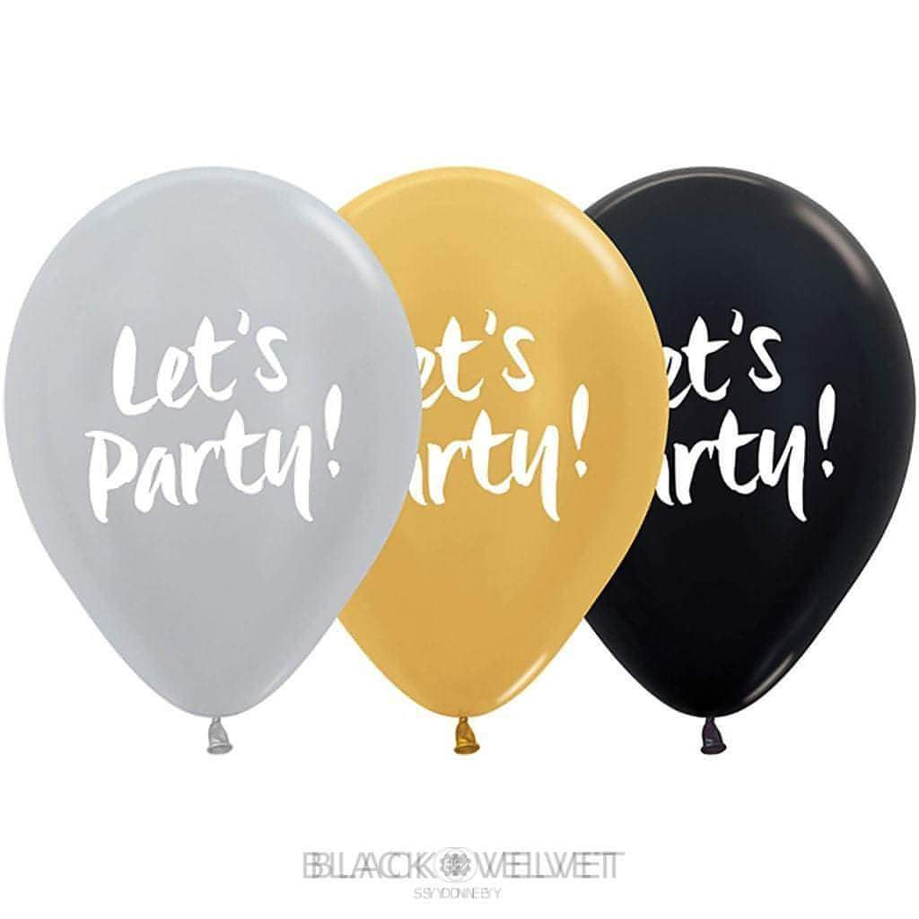 Let's Party Balloon-Balloons