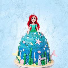 Ariel Mermaid Cake | Ariel Cake | Order Custom Cakes in Bangalore – Liliyum  Patisserie & Cafe