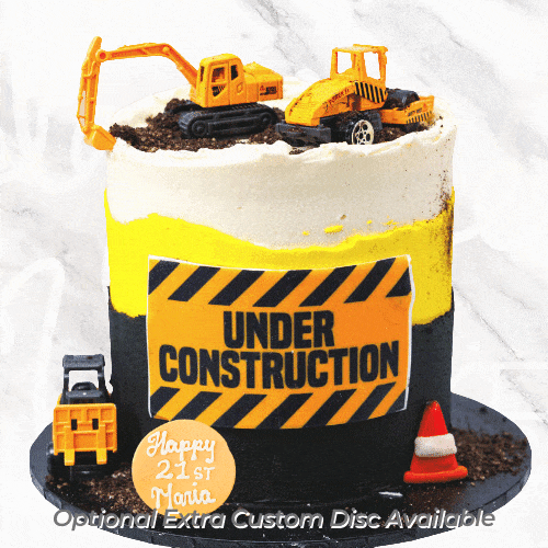 Little Builders Construction Cake-BVSydney