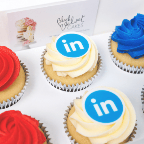 LOW GLUTEN Australian Day Corporate Cupcakes (12) Sydney