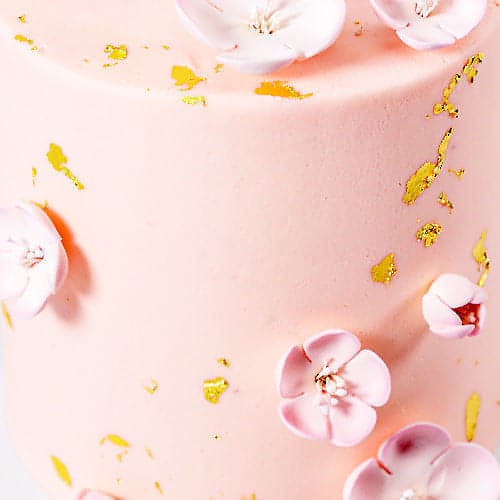 LOW GLUTEN Cherry Blossom Cake-BVSydney