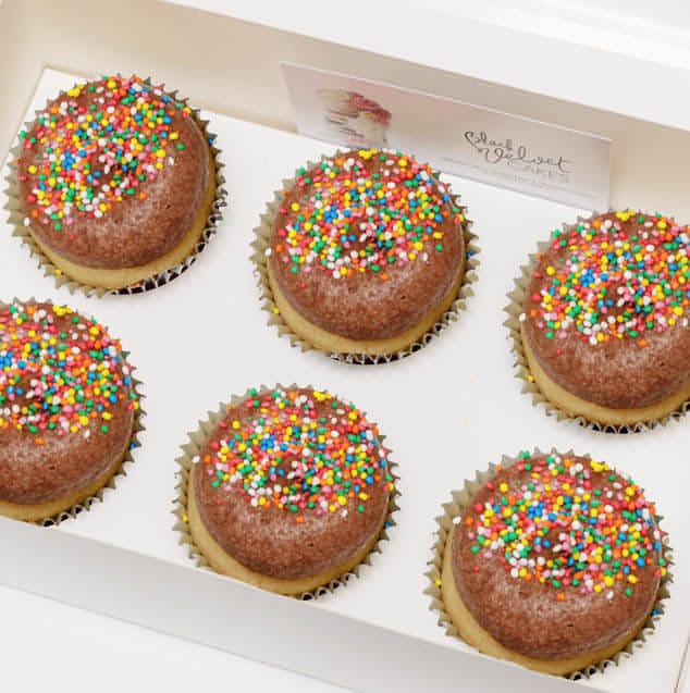 Low Gluten Choccie Freckles Cupcakes (12) Sydney