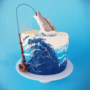 LOW GLUTEN Gone Fishing Cake Sydney
