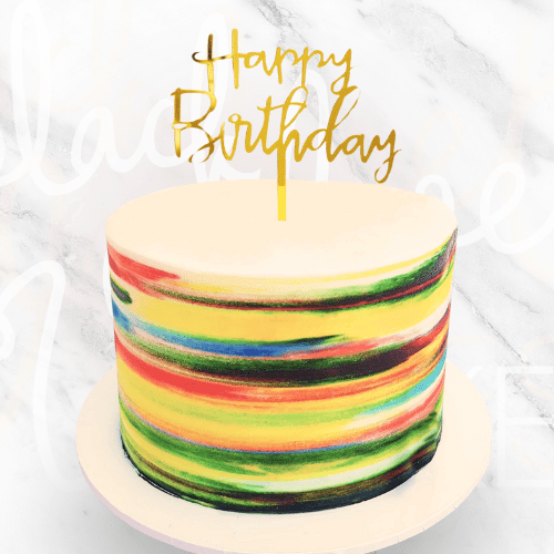 LOW GLUTEN Kaleidoscope Cake-BVSydney