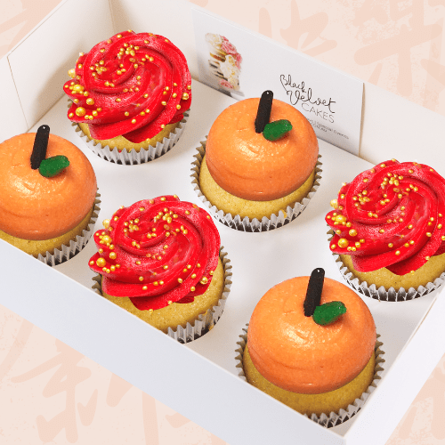 Lunar New Year Orange Cupcakes (6) Sydney
