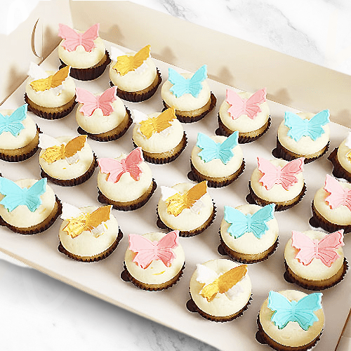 Magical Butterflies Mini Cupcakes (24) Sydney