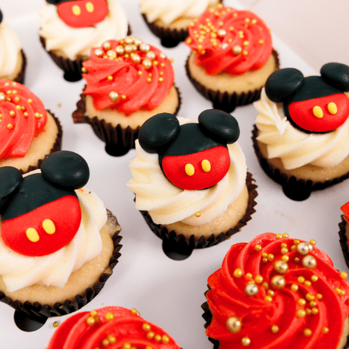 Mickey Mouse Mini Cupcakes (24) Sydney