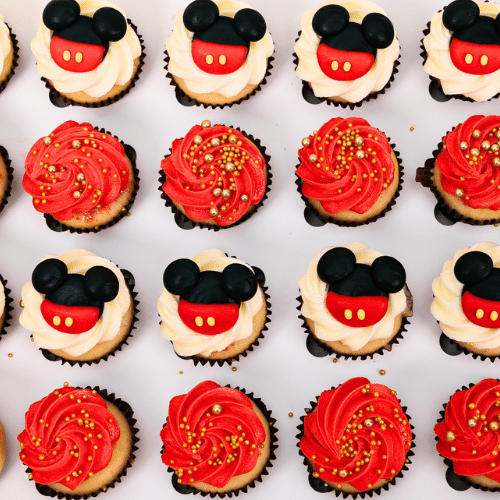 Mickey Mouse Mini Cupcakes (24)-BVSydneyCupcakes