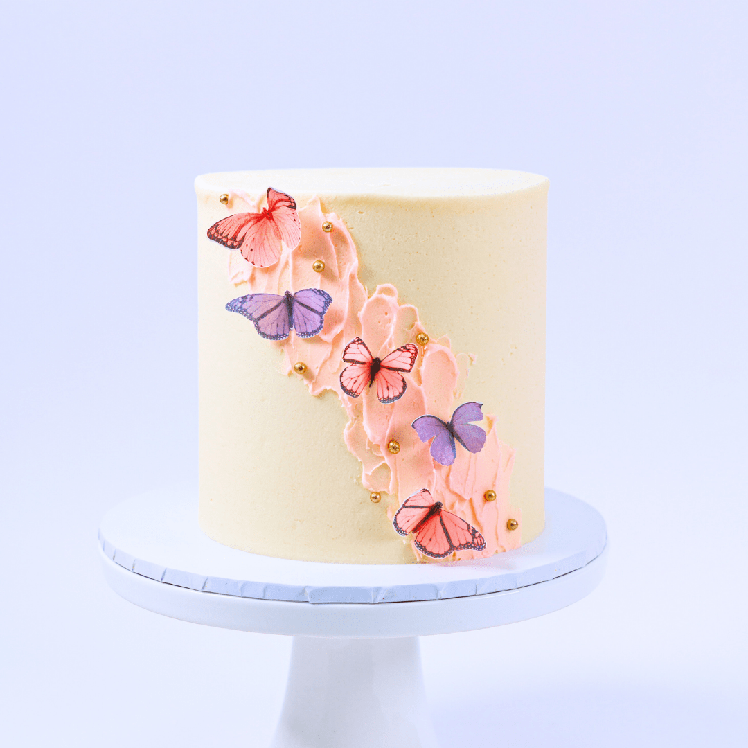 Sydney's Butterfly Minimalist Cake Specialists Order Online Sydney